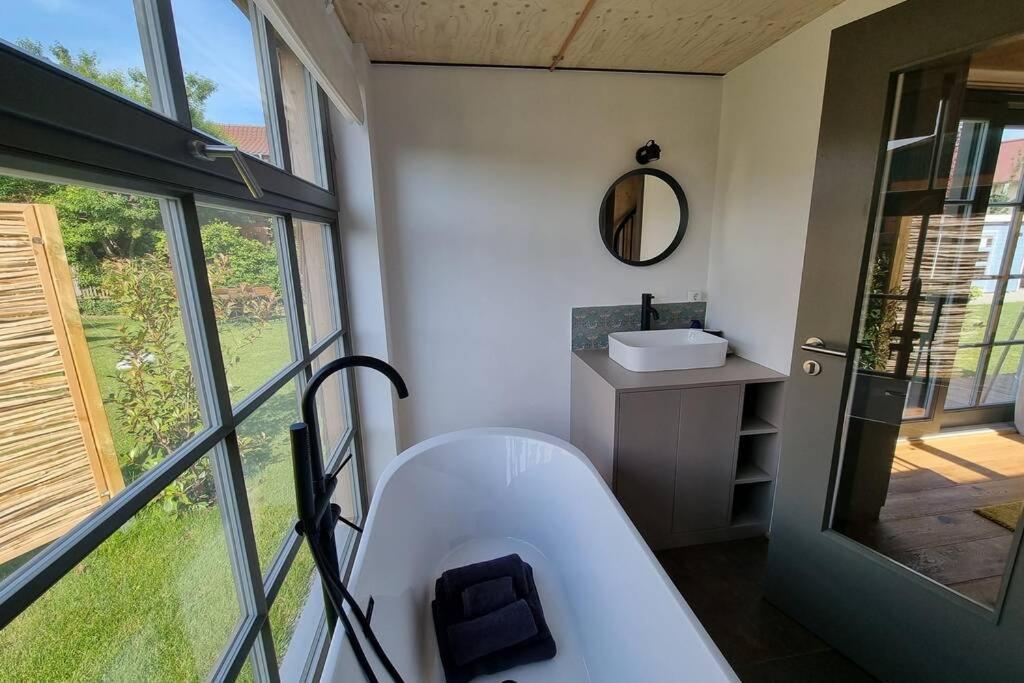 Apartmán Tiny Loft Im Suedhessischen Ried Trebur Exteriér fotografie